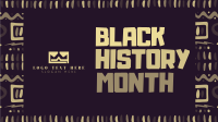 Modern Black History Month Video Image Preview