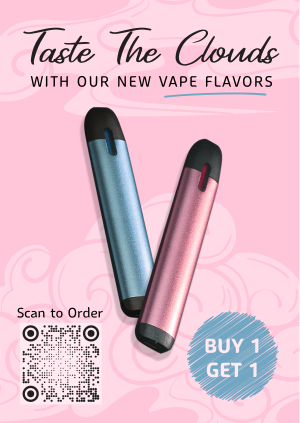 Vape Clouds Poster Image Preview