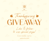 Thanksgiving Day Giveaway Facebook Post Image Preview