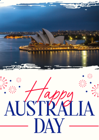 Australia Day Celebration Flyer Design