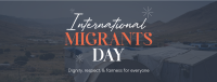International Migrants Day Facebook cover Image Preview