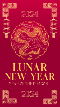Pendant Lunar New Year YouTube Short Image Preview
