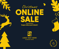 Christmas Online Sale Facebook post Image Preview
