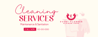 Bubbly Cleaning Facebook Cover Design