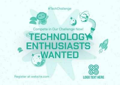 Technology Challenge Postcard Image Preview