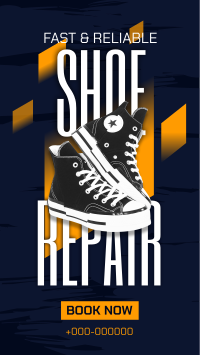 Shoe Repair Service TikTok Video Design