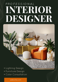 Professional Interior Designer Flyer Image Preview