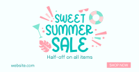 Sweet Summer Sale Facebook ad Image Preview