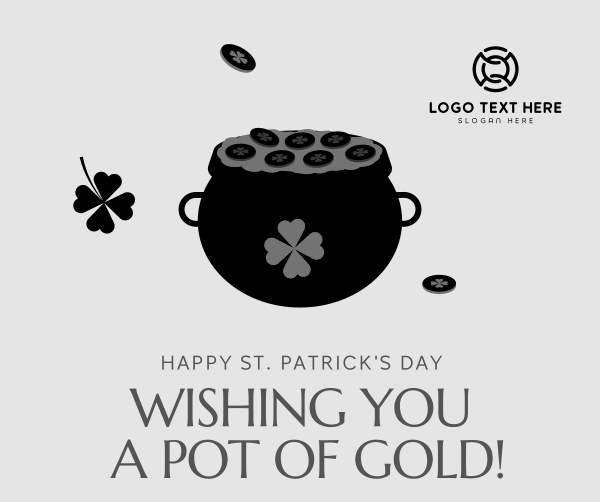 Pot of Gold Facebook Post Design