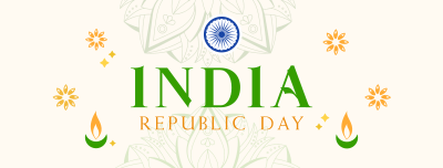 Decorative India Day Facebook cover Image Preview