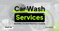 Unique Car Wash Service Facebook ad Image Preview