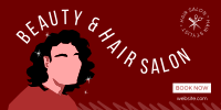 Hair Salon Minimalist Twitter post Image Preview