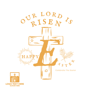 Lord Is Risen Instagram post Image Preview