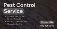 Minimalist Pest Control Facebook ad Image Preview