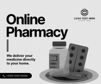 Online Pharmacy Facebook Post Image Preview