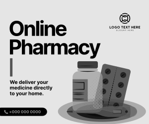 Online Pharmacy Facebook post Image Preview