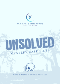 Unsolved Mysteries Flyer Image Preview