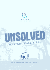 Unsolved Mysteries Flyer Image Preview