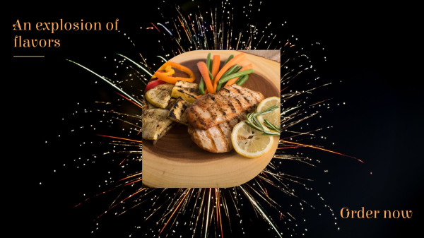 Chicken Fireworks Facebook Event Cover Design Image Preview