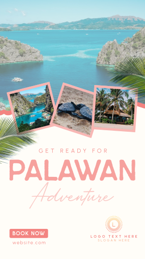 Palawan Adventure Instagram story Image Preview