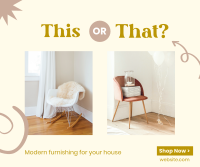 Modern Furnishing Facebook post Image Preview