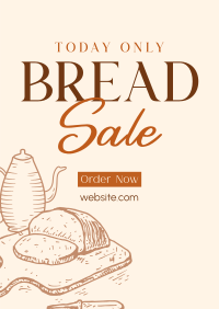 Bread Platter Poster Design