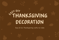 Happy Thanksgiving Pinterest board cover Image Preview