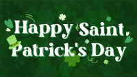 Saint Patricks Greetings Facebook Event Cover Design