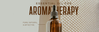 Aromatherapy Oil Twitter Header Preview