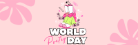 International Poetry Day Twitter Header Design
