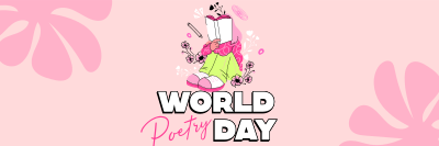 International Poetry Day Twitter header (cover) Image Preview