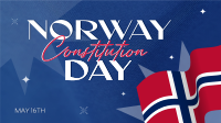 Flag Norway Day Video Image Preview