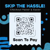 Easy QR Code Payment Instagram Post Preview