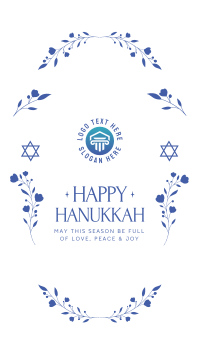 Happy Hanukkah Instagram story Image Preview