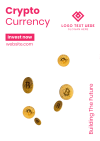 Cryptocurrency Investment Flyer Design