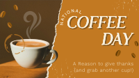 Rustic Coffee Greeting Animation Design