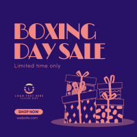 Boxing Day Clearance Sale Linkedin Post Design