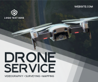 Flying Drone Facebook Post Design