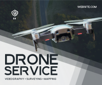 Flying Drone Facebook Post Image Preview