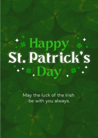 Sparkly St. Patrick's Flyer Design