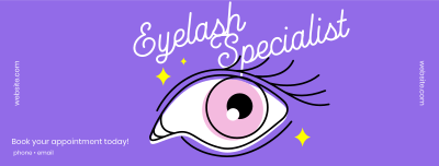 Eyelash Specialist Facebook cover Image Preview