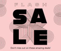 Flash Sale Now Facebook Post Design
