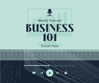 Business Talk Podcast Facebook Post Design