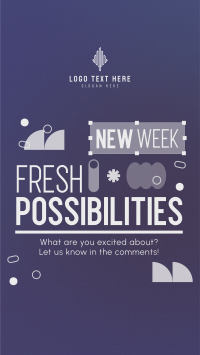 New Week Engagement Facebook story Image Preview