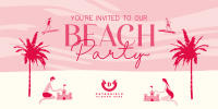 It's a Beachy Party Twitter post Image Preview