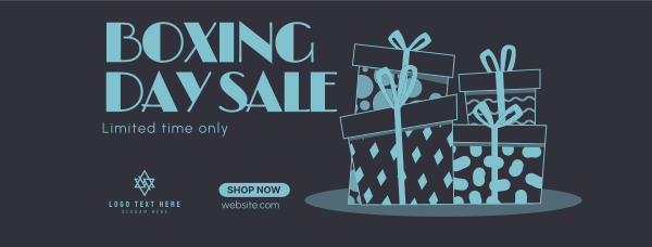 Boxing Day Clearance Sale Facebook Cover Design Image Preview