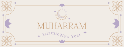 Happy Muharram New Year Facebook cover Image Preview