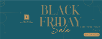 Classic Black Friday Sale Facebook cover Image Preview