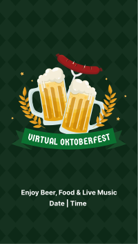 Virtual Oktoberfest Badge Instagram story Image Preview