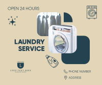 Laundry Shop Service Facebook post Image Preview